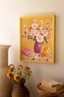 Yellow Framed Still-Life Painting - Chapin Furniture