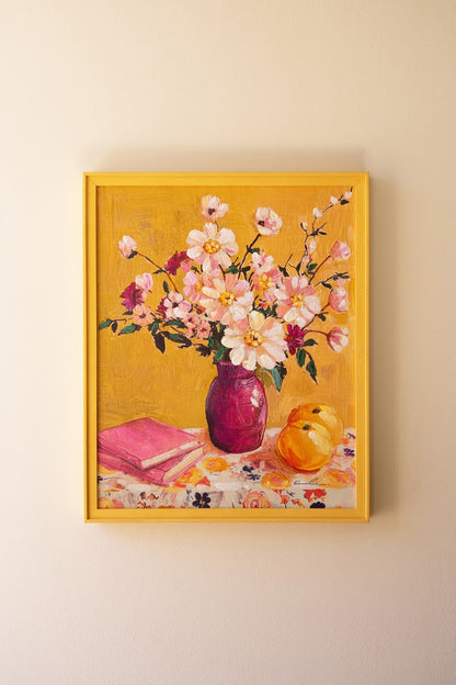Yellow Framed Still-Life Painting - Chapin Furniture