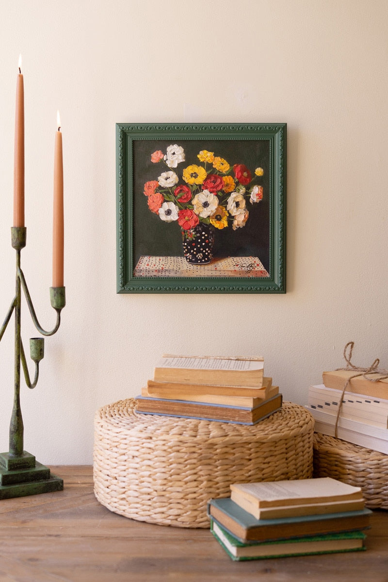 Green Framed Still-Life Painting - Chapin Furniture