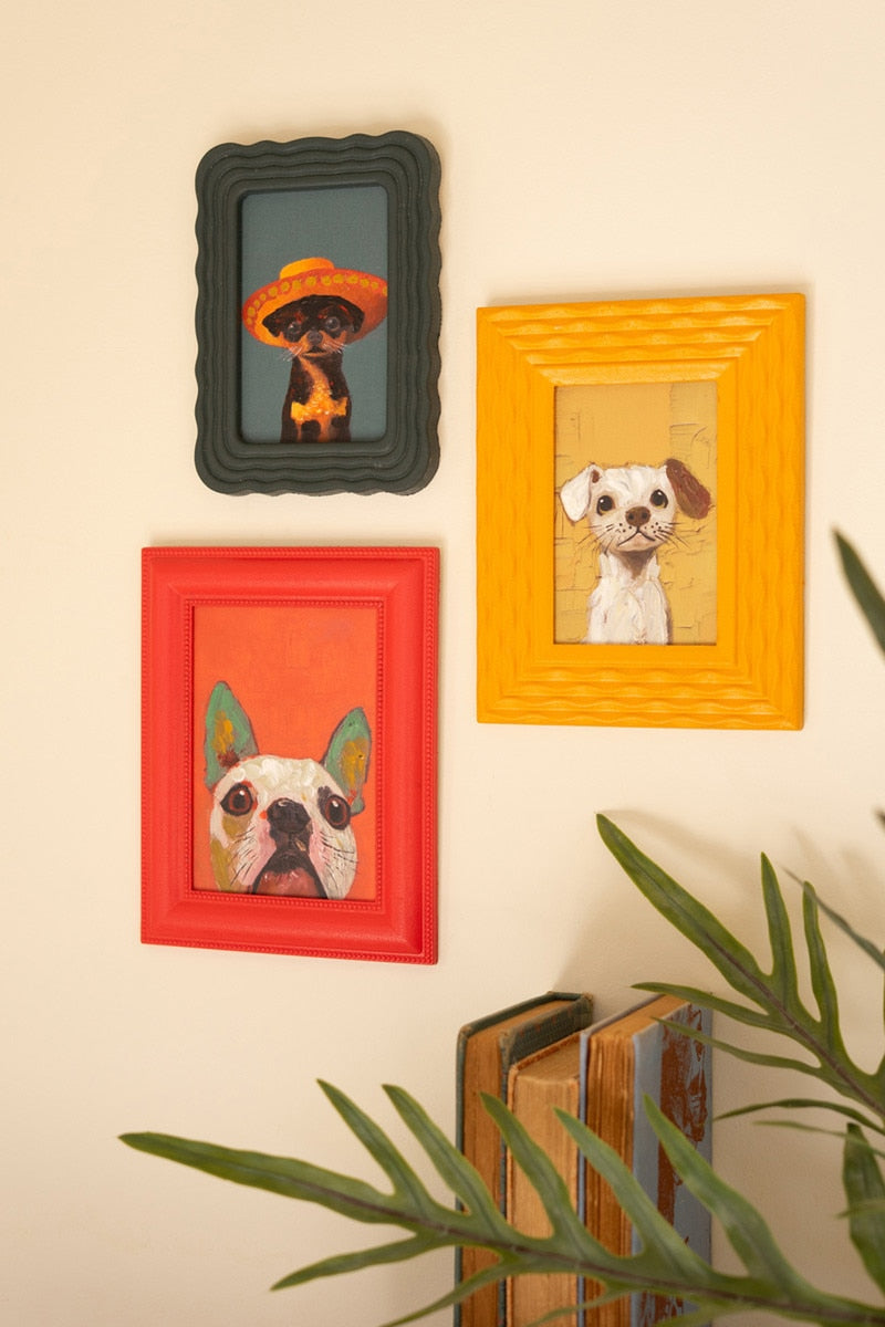 Set of 3 Dog Paintings - Chapin Furniture