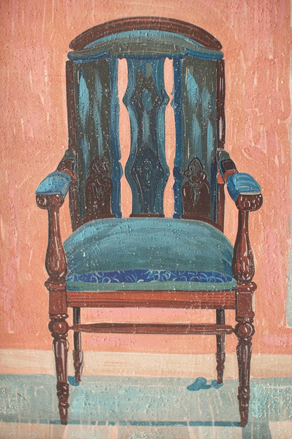 Set of 2 Framed Chair Paintings - Chapin Furniture
