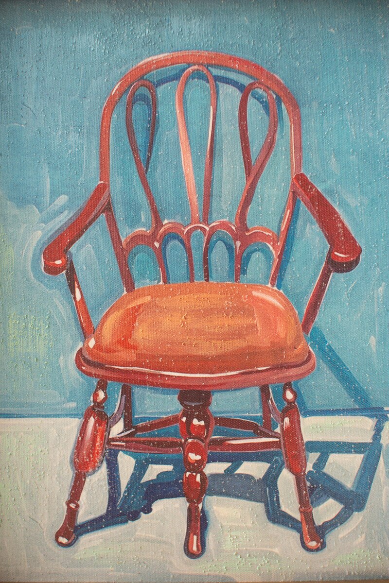 Set of 2 Framed Chair Paintings - Chapin Furniture