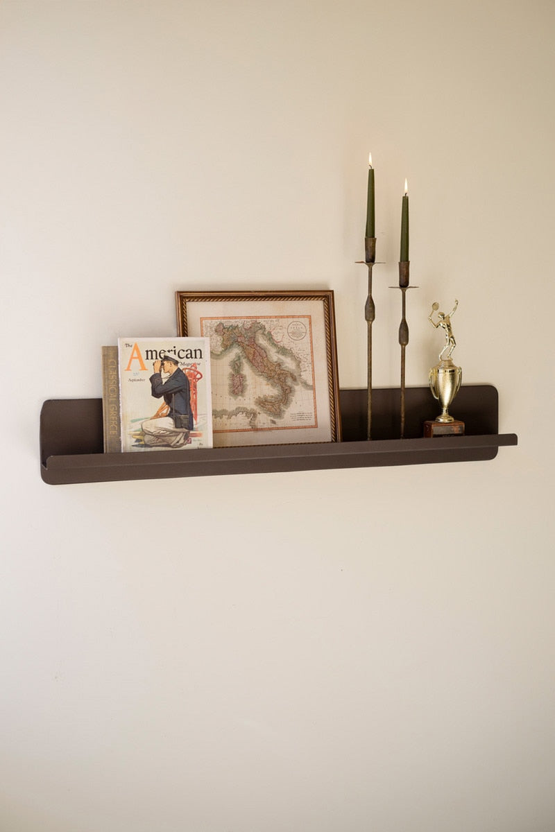 Antique Bronze Wall Shelf