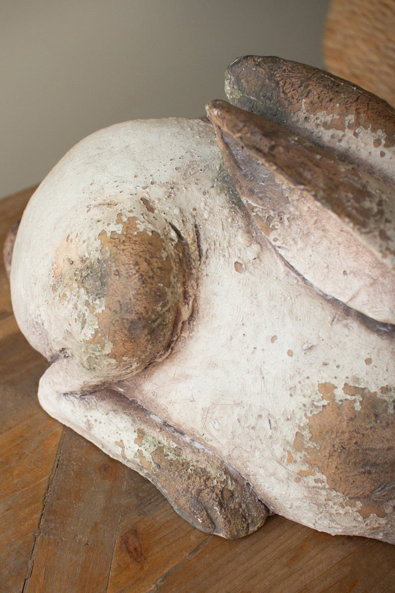 Faux Concrete Reclining Rabbit - Chapin Furniture