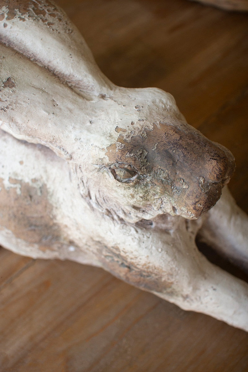 Faux Concrete Reclining Rabbit - Chapin Furniture