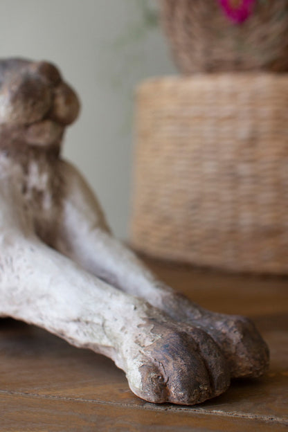 Faux Concrete Reclining Rabbit - Chapin Furniture