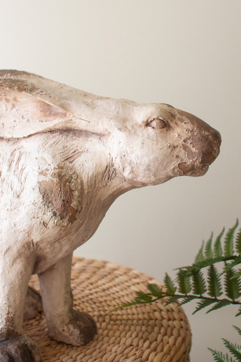 Faux Concrete Sitting Rabbit - Chapin Furniture