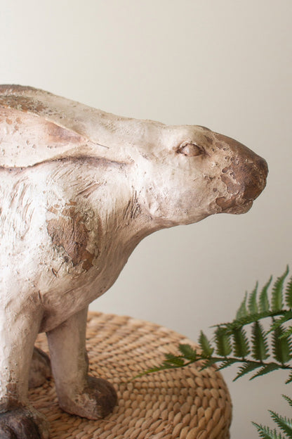 Faux Concrete Sitting Rabbit - Chapin Furniture