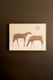 Framed Two Horses with Sun Paintings - Chapin Furniture