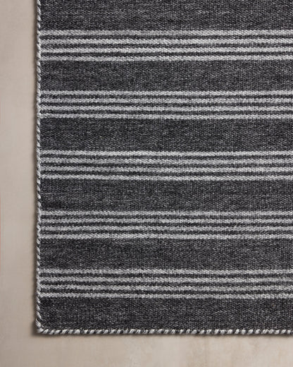Magnolia Home Charlie 01 Rug- Charcoal/Grey - Chapin Furniture