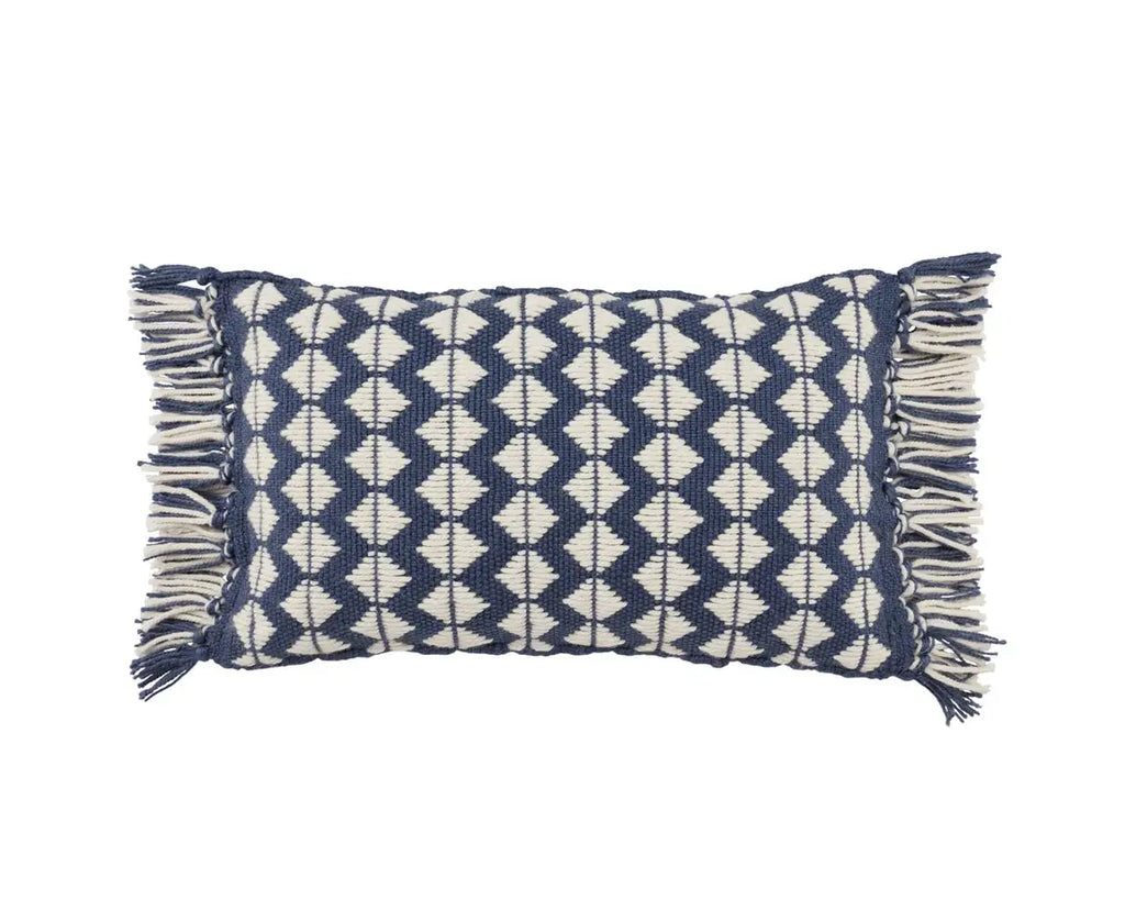 Chesa Perdita Indoor/Outdoor Pillow- Blue - Chapin Furniture