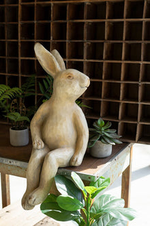 Faux Concrete Rabbit Shelf Sitter - Chapin Furniture