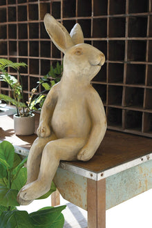 Faux Concrete Rabbit Shelf Sitter - Chapin Furniture
