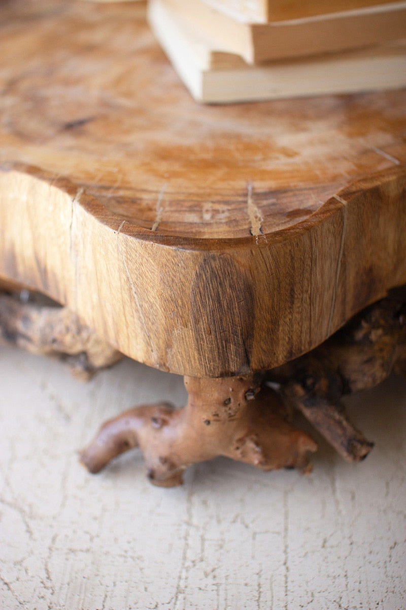 Mulberry Root and Willow Wood Serving Tray - Chapin Furniture