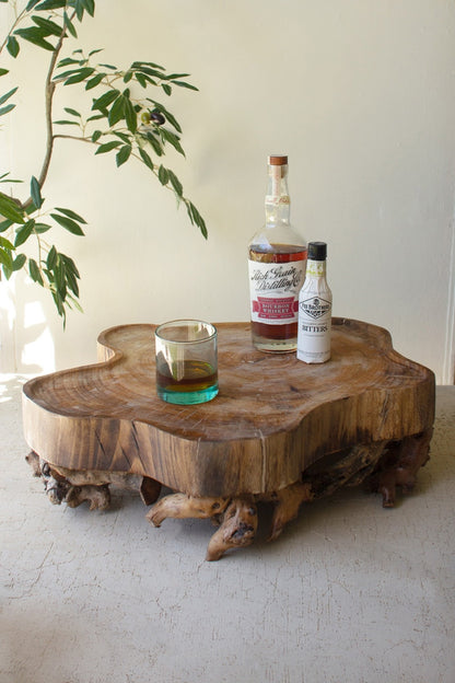 Mulberry Root and Willow Wood Serving Tray - Chapin Furniture