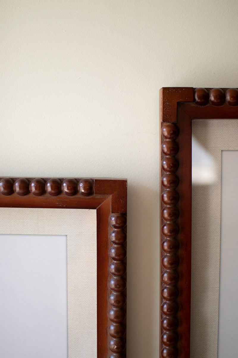 Set of 2 Framed Cowboy & Horse with Desert Scene Photography Prints under Glass - Chapin Furniture