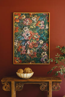 Framed Floral on Printed Paper - Chapin Furniture