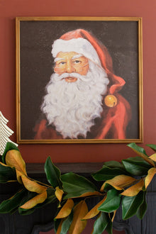 Framed Santa Print - Chapin Furniture