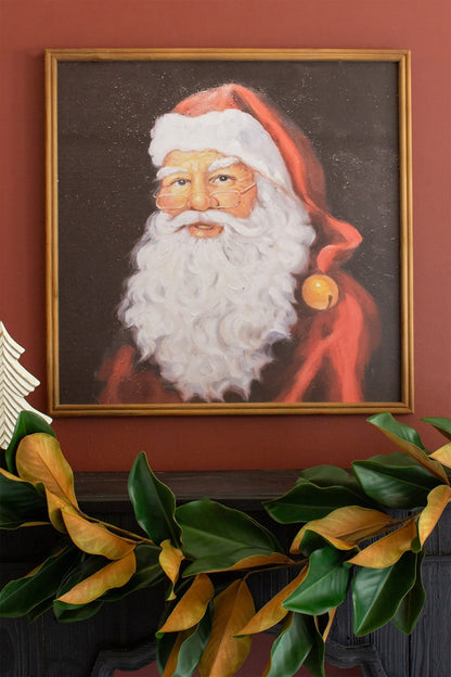 Framed Santa Print - Chapin Furniture