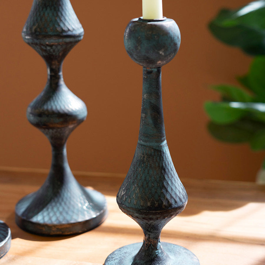 Set of 3 Metal Candle Towers - Thumbnail 5