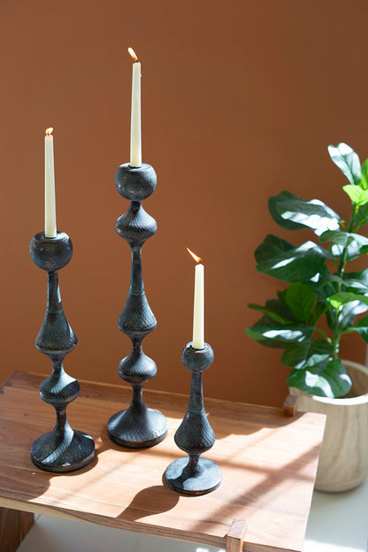 Set of 3 Metal Candle Towers - Chapin Furniture