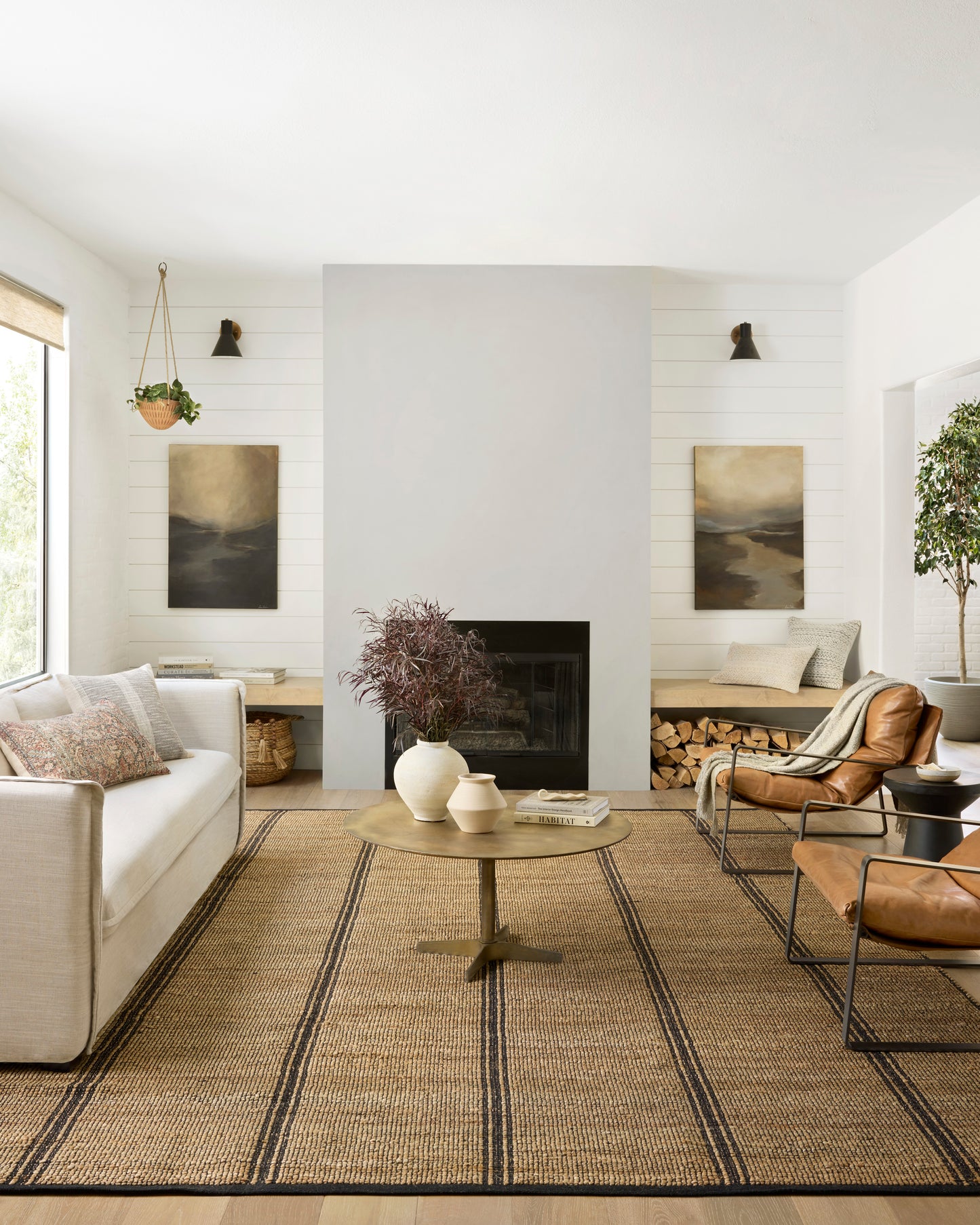 Angela Rose Colton Rug - Natural / Black - Chapin Furniture