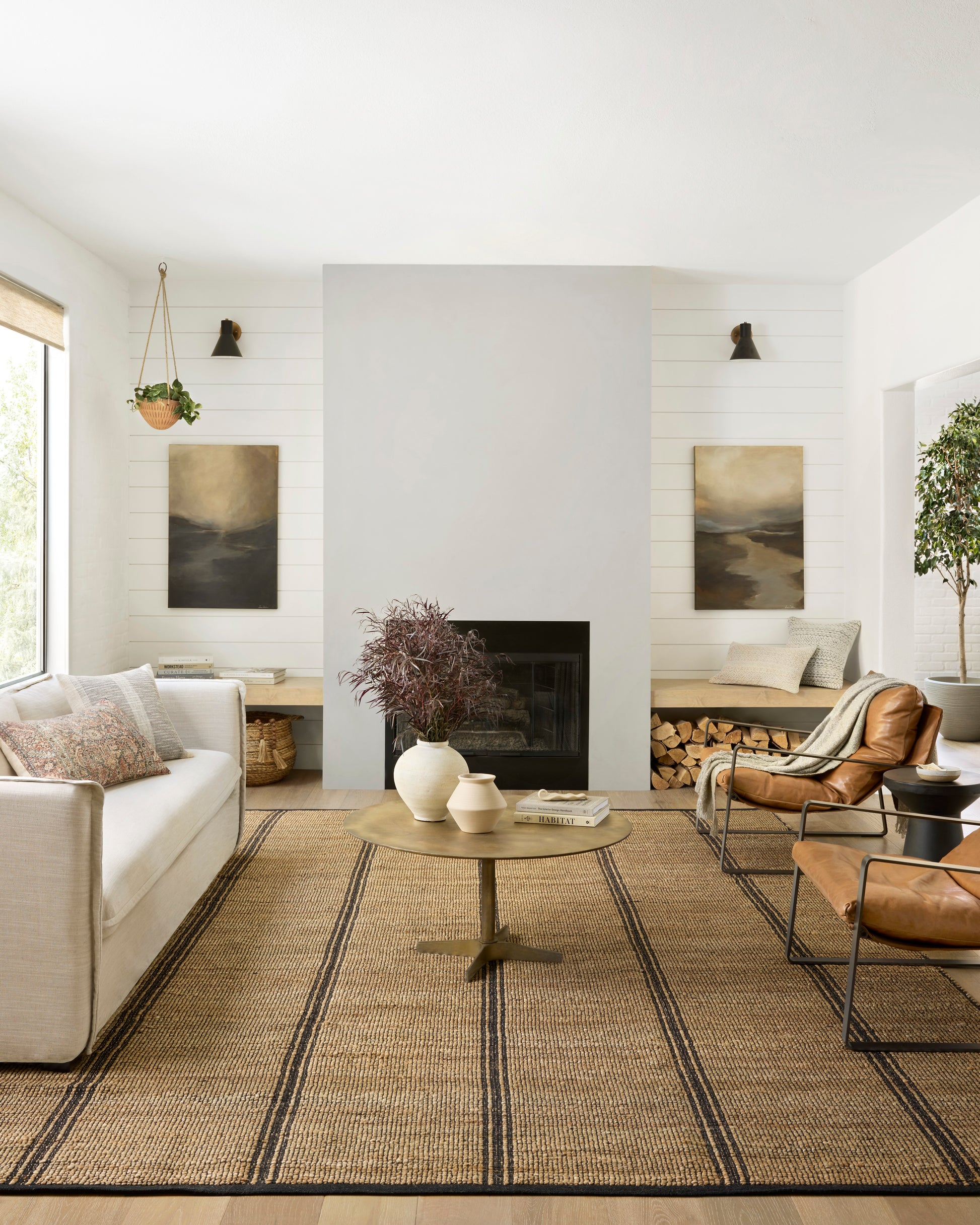 Angela Rose Colton Rug - Natural / Black - Chapin Furniture