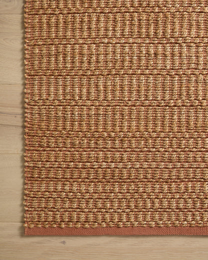Angela Rose Colton Rug - Natural / Clay - Chapin Furniture