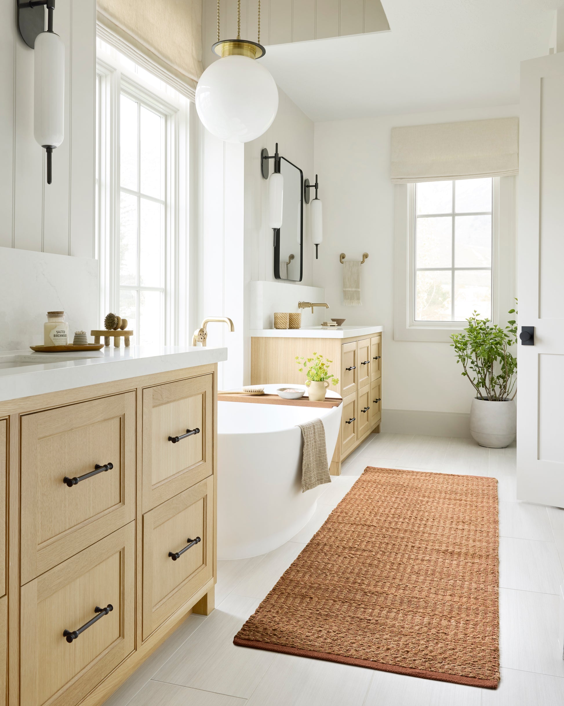 Angela Rose Colton Rug - Natural / Clay - Chapin Furniture