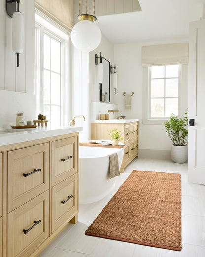 Angela Rose Colton Rug - Natural / Clay - Chapin Furniture