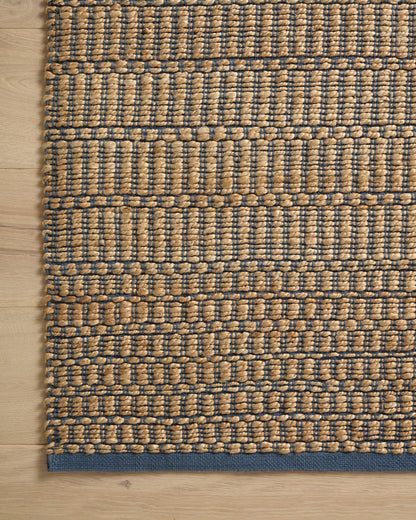 Angela Rose Colton Rug - Natural / Navy - Chapin Furniture