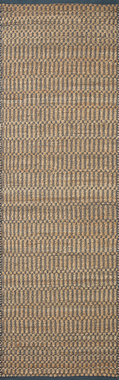 Angela Rose Colton Rug - Natural / Navy - Chapin Furniture