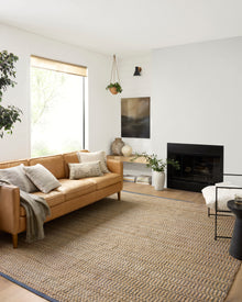 Angela Rose Colton Rug - Natural / Navy - Chapin Furniture