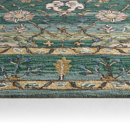 Cardamom Ahava COM03 Green/Tan Rug - Chapin Furniture