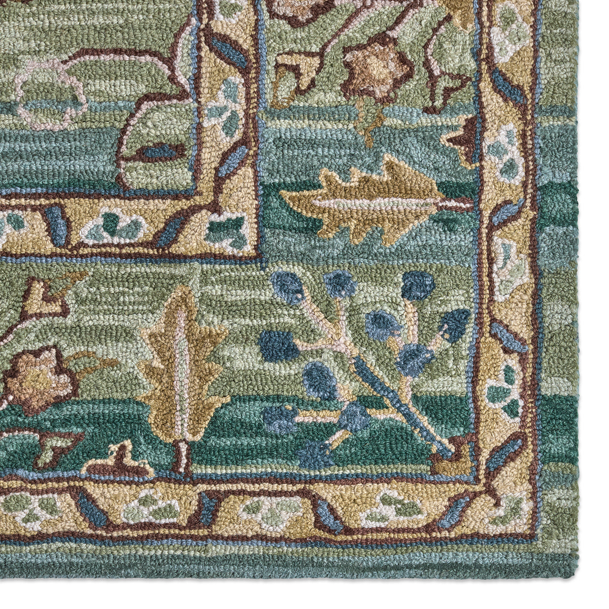 Cardamom Ahava COM03 Green/Tan Rug - Chapin Furniture