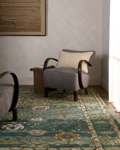 Cardamom Ahava COM03 Green/Tan Rug - Chapin Furniture