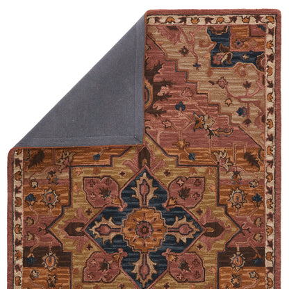 Cardamom Cressida COM06 Dark Pink/Blue Rug - Chapin Furniture