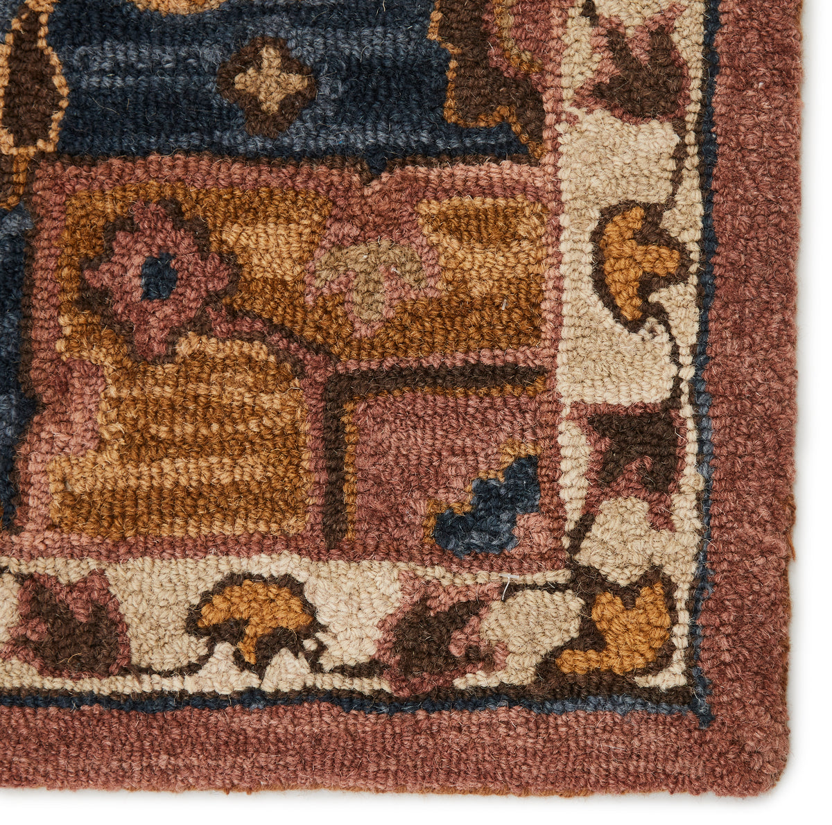 Cardamom Cressida COM06 Dark Pink/Blue Rug - Chapin Furniture