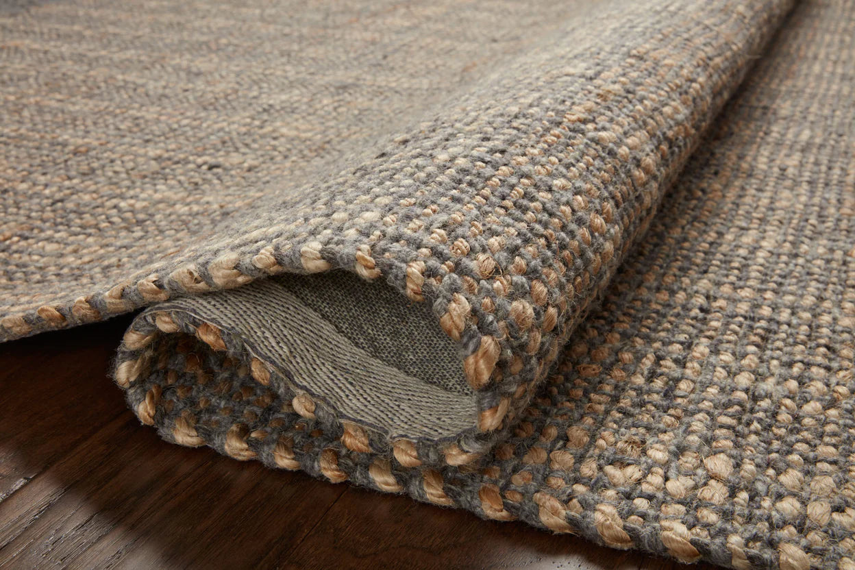 Jean Stoffer Cornwall 01 Charcoal/Natural Rug - Chapin Furniture