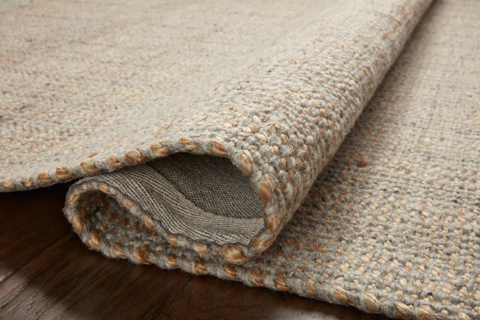 Jean Stoffer Cornwall 01 Grey/Natural Rug - Chapin Furniture