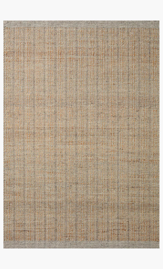 Jean Stoffer Cornwall 01 Grey/Natural Rug - Chapin Furniture