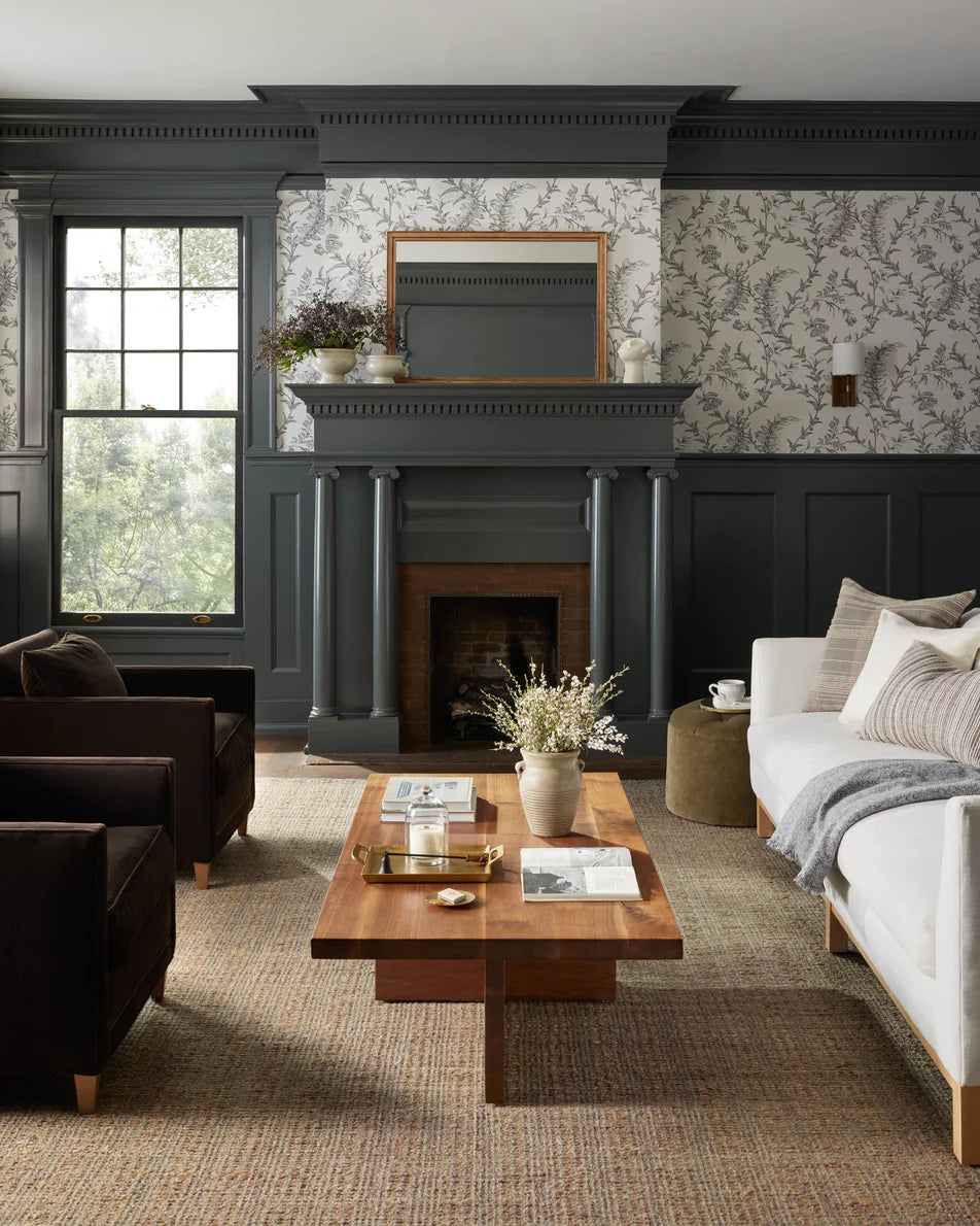 Jean Stoffer Cornwall 01 Mocha/Natural Rug - Chapin Furniture