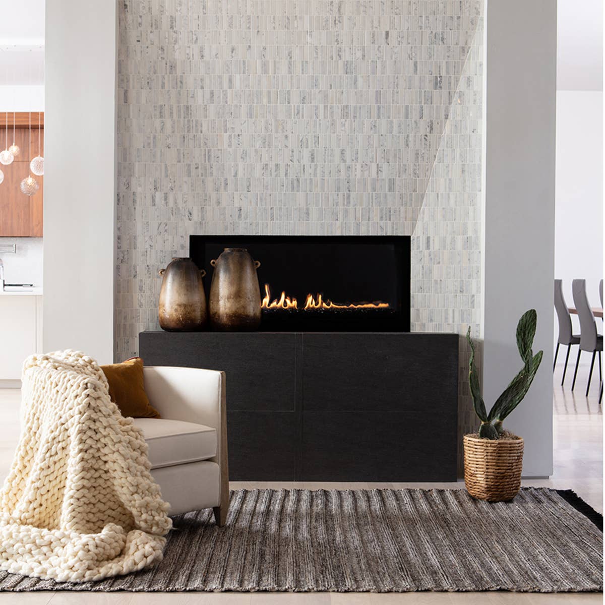 Castillo Torre CSL03 Black/Rust Indoor/Outdoor Rug - Chapin Furniture