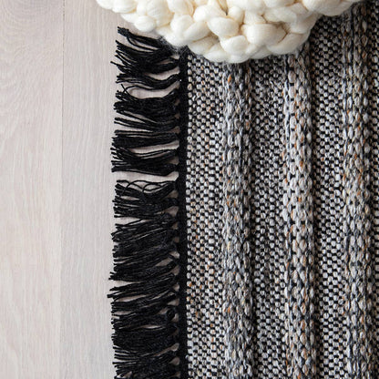 Castillo Torre CSL03 Black/Rust Indoor/Outdoor Rug - Chapin Furniture
