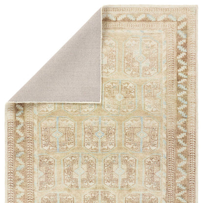 Casen Magnus CSN02 Tan/Blue Indoor/Outdoor Rug - Chapin Furniture