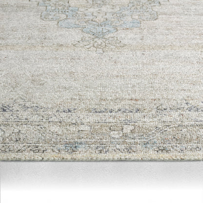 Casen Elyara CSN06 Gray/Blue Indoor/Outdoor Rug - Chapin Furniture