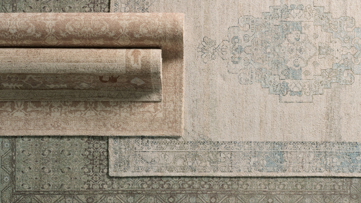 Casen Elyara CSN06 Gray/Blue Indoor/Outdoor Rug - Chapin Furniture