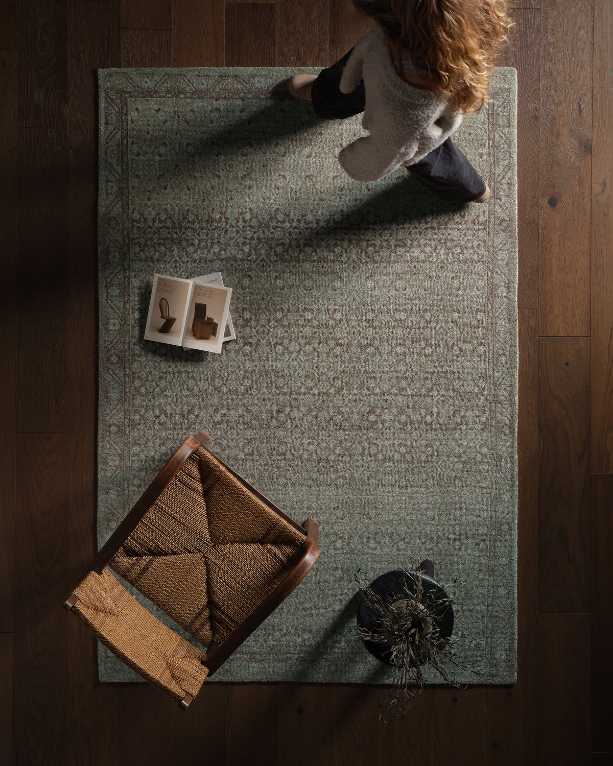 Casen Vaelynn CSN08 Green Indoor/Outdoor Rug - Chapin Furniture