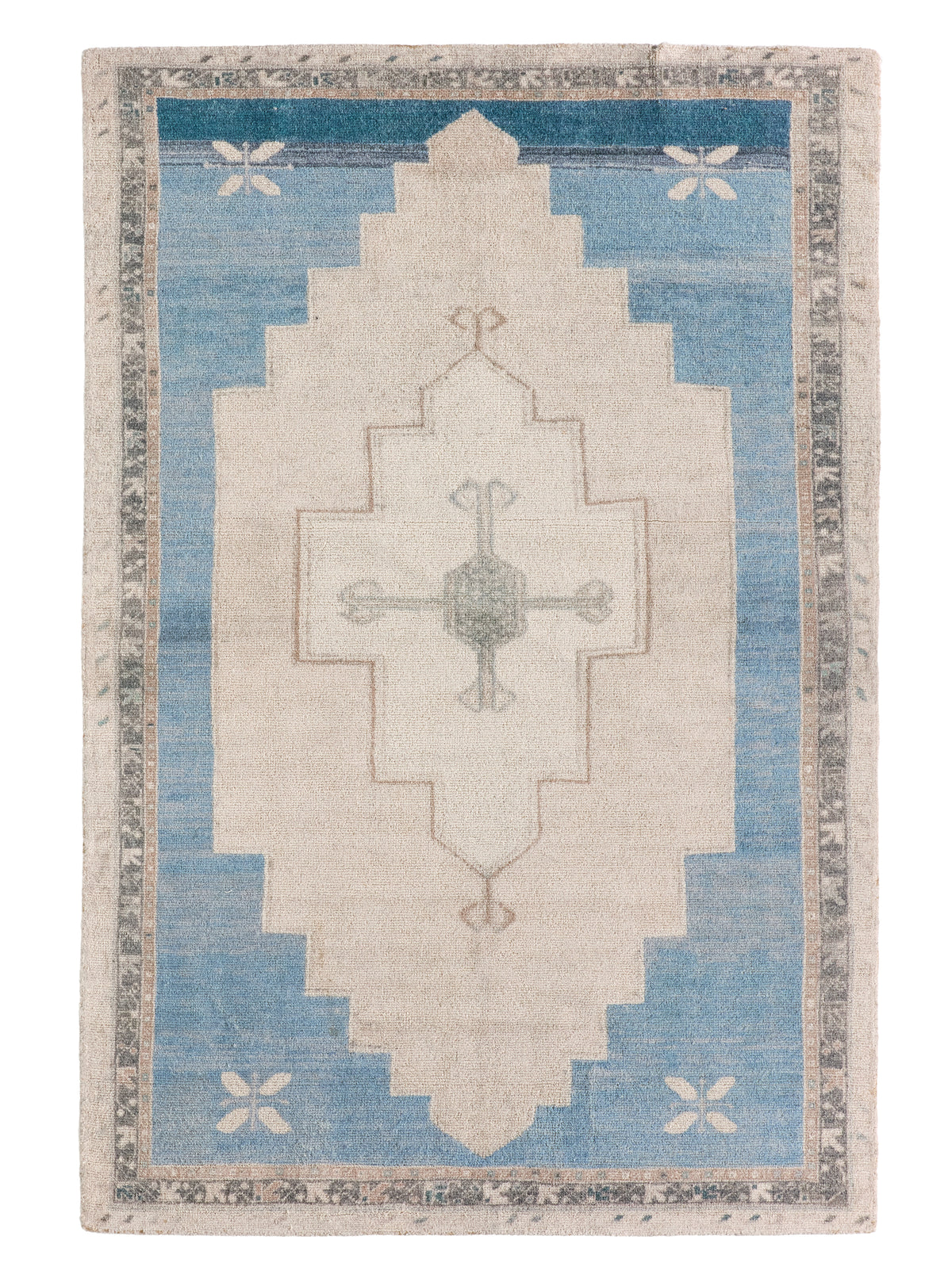 Casen Enigma CSN11 Blue Indoor/Outdoor Rug - Chapin Furniture