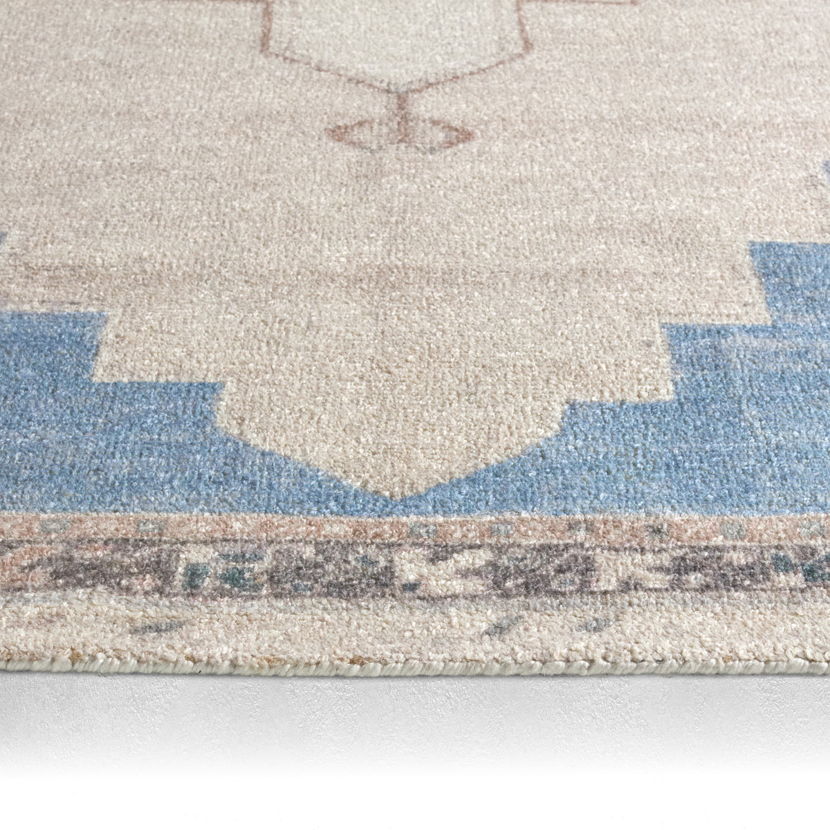 Casen Enigma CSN11 Blue Indoor/Outdoor Rug - Chapin Furniture